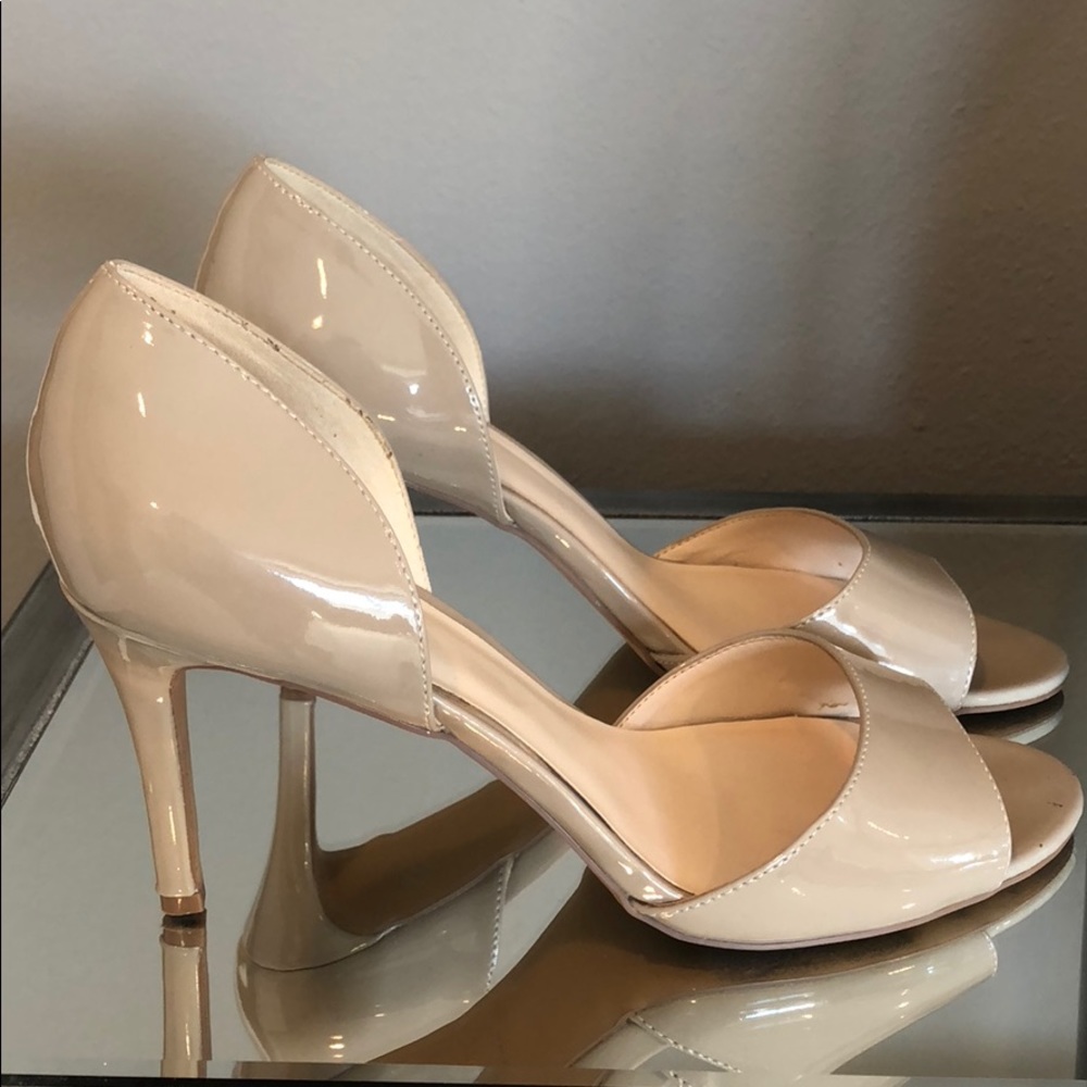 Nine West open toe pumps Size 9M